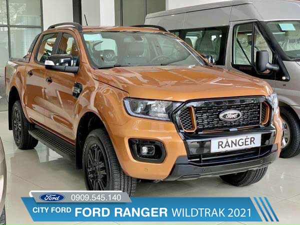 giá lăn bánh ford ranger wildtrak 2021 tại long an